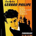 Affiche Gérard Philipe/Mairie de Chauvigny