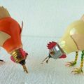 Poules ampoules et ventilapin