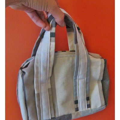 Mini sac bowling modèle chouette kit et tissu Artiga!