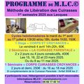 ÉCHO LECQUOIS 188 : programme MLC 1er semestre 2025