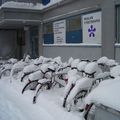 Premières neiges à Helsinki