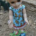 Little Miss No Name doll by Hasbro, 1965 is showing you about Mother's Day we got our tomato plants in the ground.  