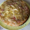 Gâteau à la rhubarbe