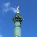 Place de la Bastille et jardin de Bercy