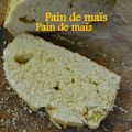 Pain de mais sans gluten