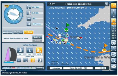 Solitaire du Figaro : Pointage 21h00 ...