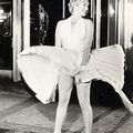 jupes soulevées: Marilyn et autres