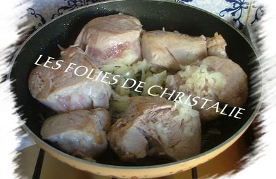 Filet mignon de porc à la moutarde