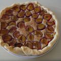 Tarte Bourdaloue aux quetsches