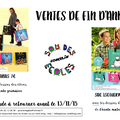 VENTES DE FIN D'ANNEE