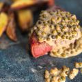 Steak au poivre vert