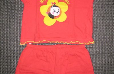 DROLE DE PETIITES BETES pyjama short 2 ans neuf