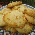 Cookies salés tout fromage (mozzarella,pecorino,parmesan)