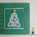 ¨cARTe pop-up : les sapins