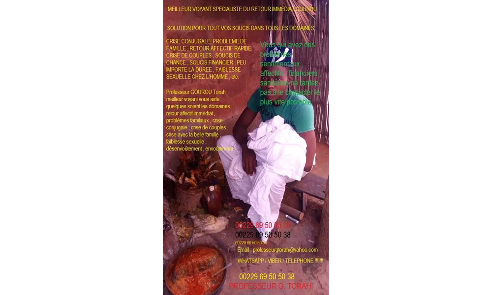 GOUROU TORAH MEILLEUR MEDIUM AFRICAIN PARIS