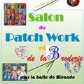 Salon du patchwork et broderie 19-20 novembre MIRANDE