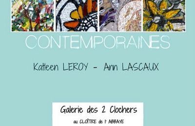 Exposition de Mosaïque Contemporaine -Saint-Génis-des-Fontaines- juillet 2016