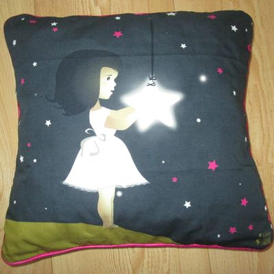 Coussin lumineux pour nuit magique
