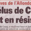 Article du Pays Gessien du 3 Juillet 2009