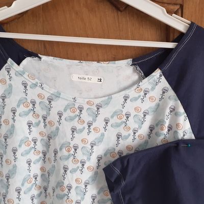 chemise de nuit ml raglan (fadenkafer)