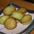 mini financiers au thé matcha