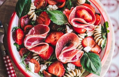 Salade fraicheur toute rouge