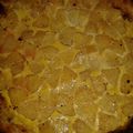 Tarte à l'ananas et sa confiture framboise