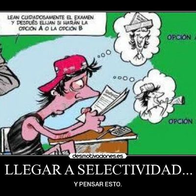 EJERCICIOS SELECTIVIDAD  BAC