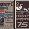 2661 à 2664 - Rothenburg