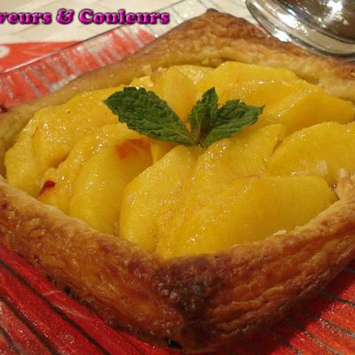Feuilleté aux nectarines (ultra simple et gourmand!)