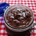 Confiture de bananes au chocolat noir à 71%, en MAP!