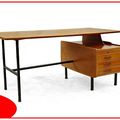 Bureau du designer Jacques Hauville design années 1950 