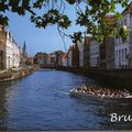 les voyages en bateau a Brugge