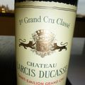 Saint Emilion : Larcis Ducasse, Pavie Macquin, Beauséjour héritiers Duffau Lagarrosse et seconds vins dans le millésime 2016