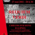 Requiem de Verdi - vendredi 27 mai 2011 à 20h30 - Eglise Saint-Eustache (75001)