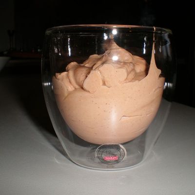 Crème au chocolat au tofu