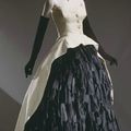 Woman's Evening Ensemble: Dress, Overdress, Bustle, and Petticoat, by Cristóbal Balenciaga, Spring 1951