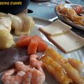 Raclette au poisson fumé