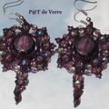 "Primara", boucles pour oreilles percées