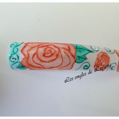 Capsule roses à l'aquarelle