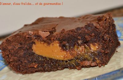 Brownie à la confiture de lait