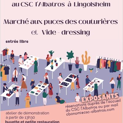 puces des couturières et brocante
