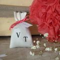 Wedding time 3 : le cadeau des invités, des sachets de lavande