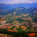 Randonnée pédestre de DIE à LA CROIX DE JUSTIN,pour un magnifique panorama .. (DIOIS/DRÔME)