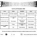 Menus cantine semaine 45