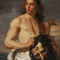 Attribué à Michele Desubleo  (Vers 1601 - vers 1676) David et la tête de Goliath