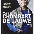 Résister toujours- Marie José Chombart de Lauwe -