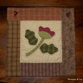 Un quilt miniature pour le printemps