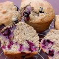 Muffins aux myrtilles