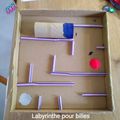 DIY : un labyrinthe pour billes